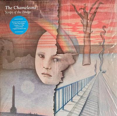 LP Record CHAMELEONS  Script Of The Bridge Blue  Orange BAMLP24BLUEORA Blue Apple Musi 2023 Europe Rock