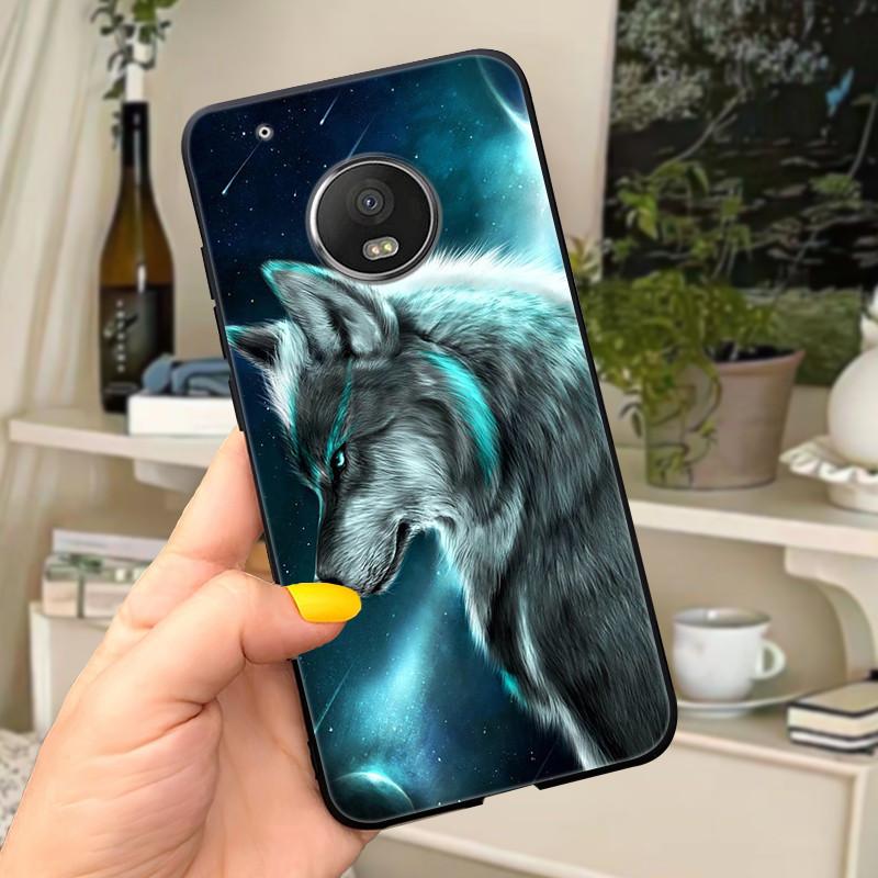 Case For Motorola Moto G5 Plus Cover XT1684 XT1685 XT1687 XT1686 Funda Cute Cat Phone Case For Moto G5 Plus G5Plus Soft Coque