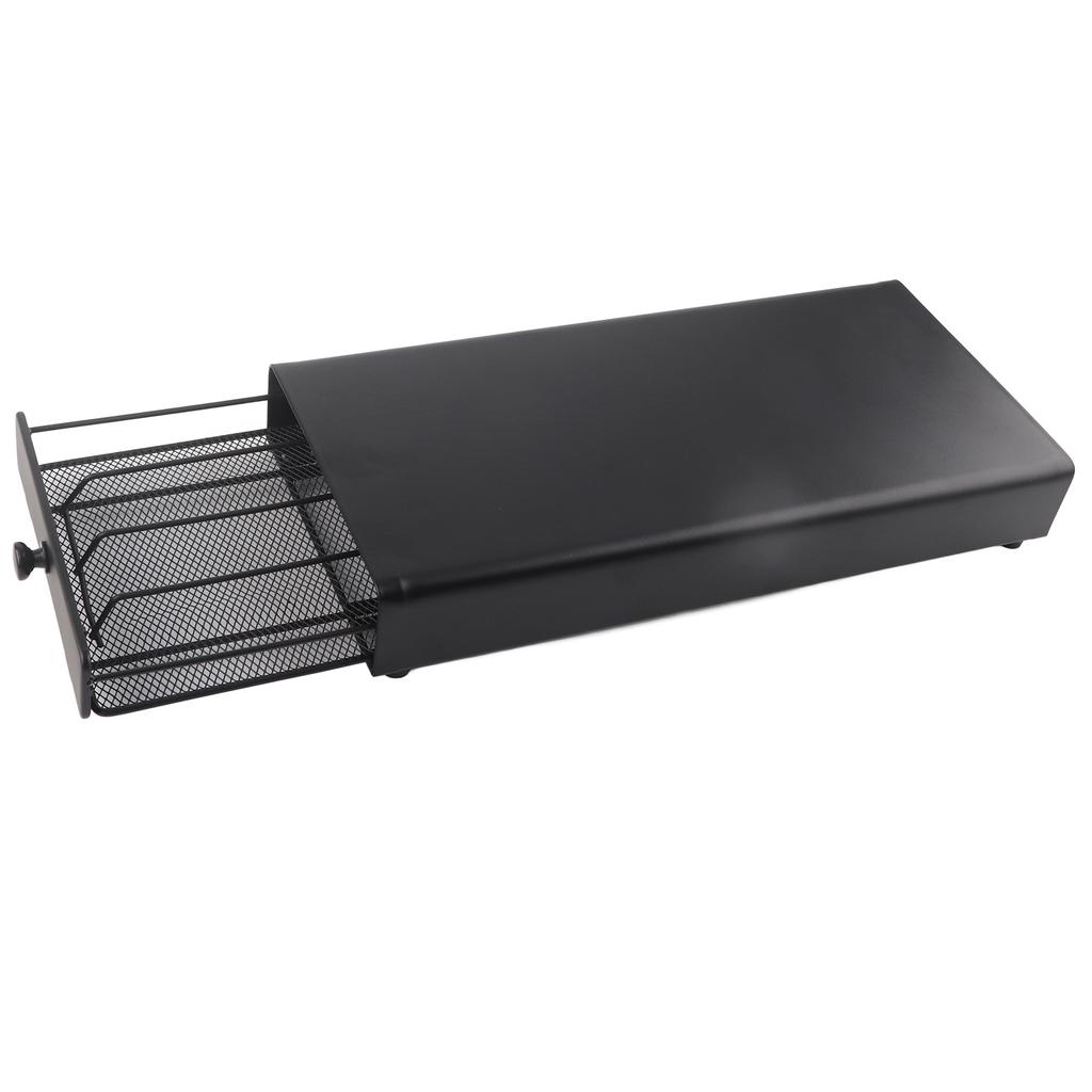 Coffee Pod Storage Drawer Compact Pod Capsule Holder Dustproof Coffee Capsule Drawer Space Saving