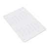 Air Vent Cover 15x10cm White Aluminum Alloy for RV Travel Trailer Home Kitchen Wall Ceiling Air Return Grille