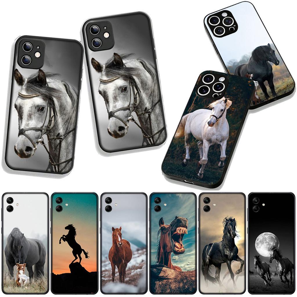 Phone Cover Running Wild Horse Cool Casing for Apple iPhone 17 16 11 Pro XS Max XR 6 7 8 Plus + 16E SE 2020 Air 5 8+ Case
