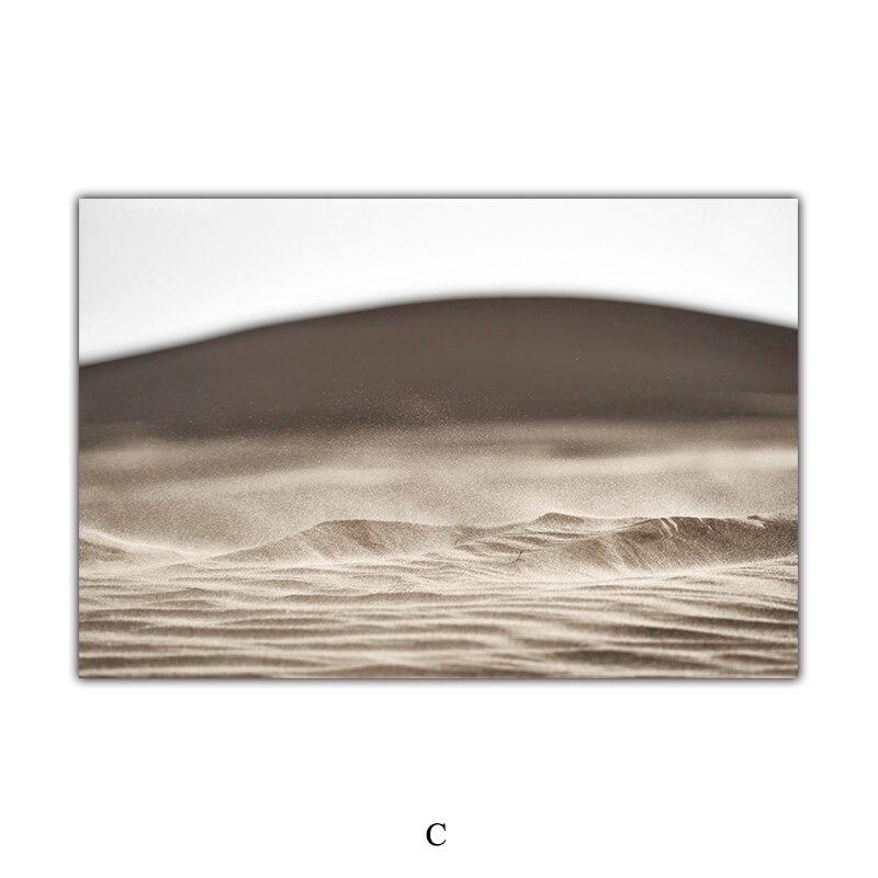 

Семена цветов пустыни Скандинавский природный ландшафт Постер Фреска Настенное искусство для пар Бохо Нордический декор настенные картины Идеально для 21cm×30cm NoFrame