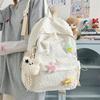 Embroidered Girls Butterfly Backpack With Waterproof Design For Travel School