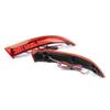2x For BMW E70 X5 2007-2013 OE-Rear Bumper Led Reflector Light Trim Replacement Tail Brake Stop Lamp 63217158949 63217158950