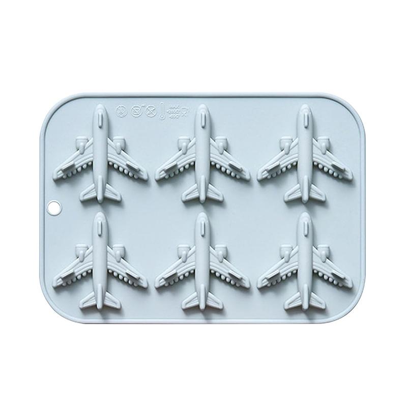 

Силиконовая форма для мастики в виде самолета, 3D форма для льда в виде самолета, Силиконовая форма для шоколадных конфет в виде самолета, Форма для выпечки в форме самолета синий