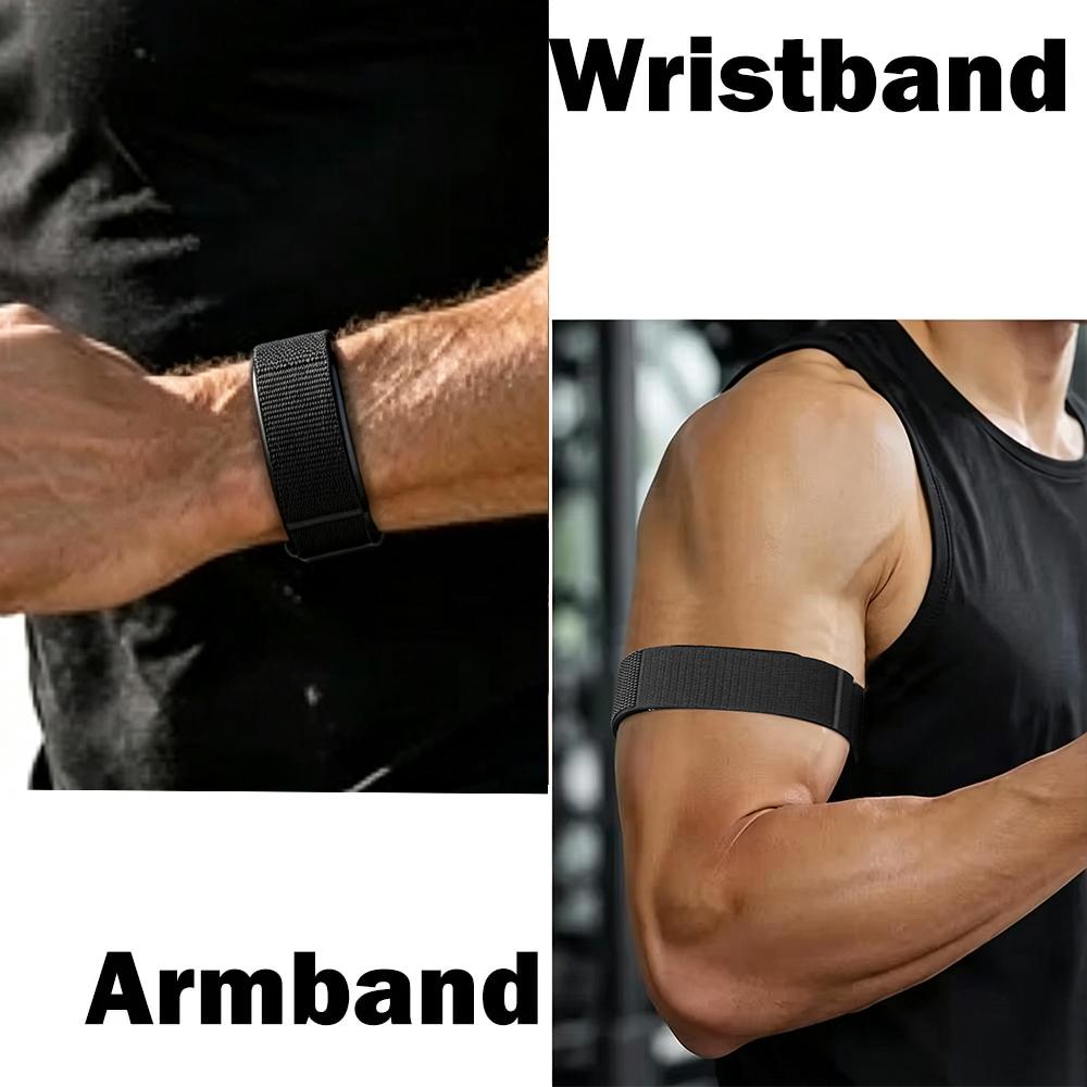 Pulseira de Laço de Nylon Para Garmin CIRQA Smart Band leve Respirável Substituição Liberação Rápida Ajustável Pulseira de Relógio Fitness Tracker