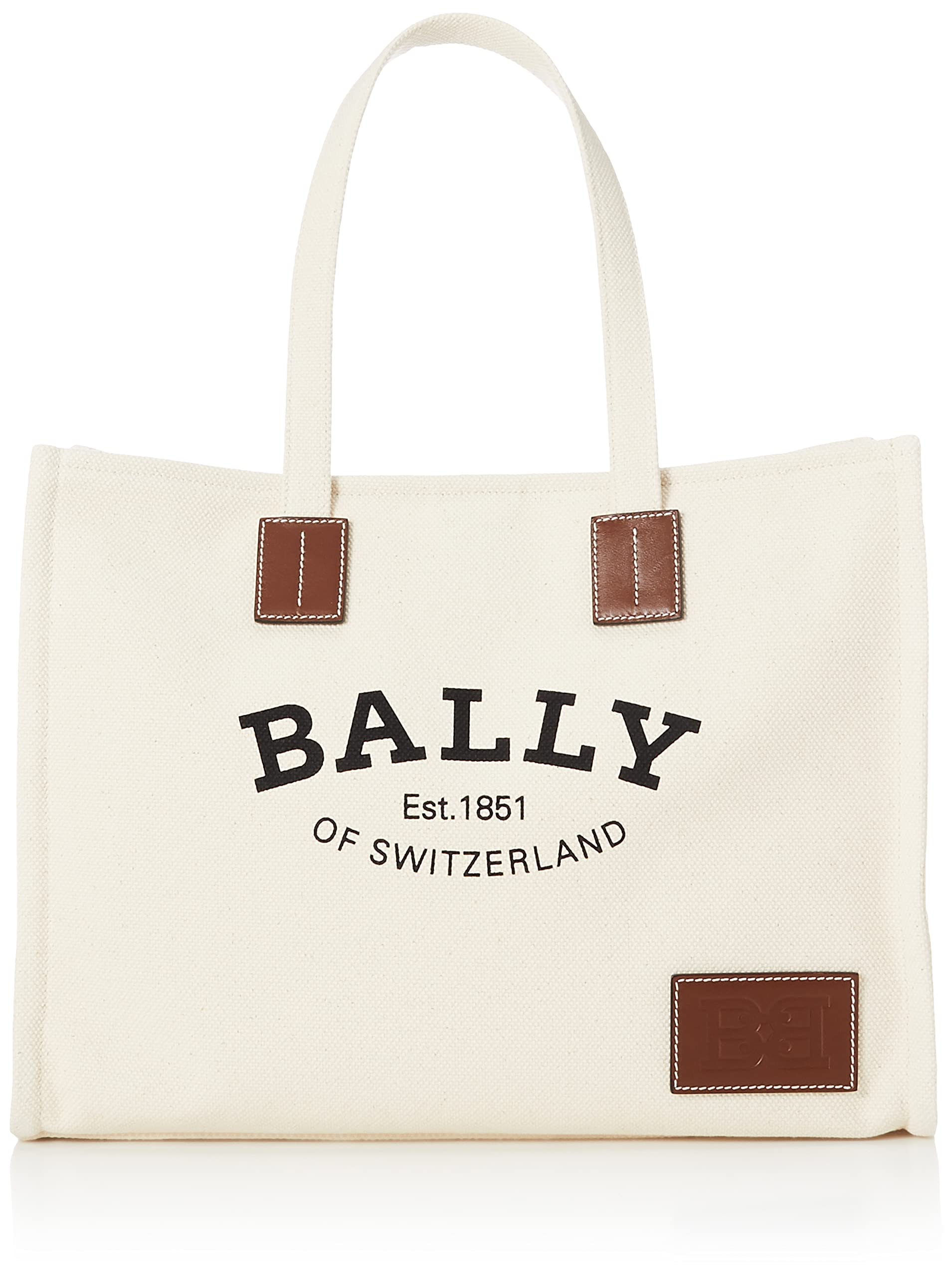 

Tote Bag WAE00CCV011I135O CABANA [Bally] Men s NATURAL/CUERO+OVIBR [Item]