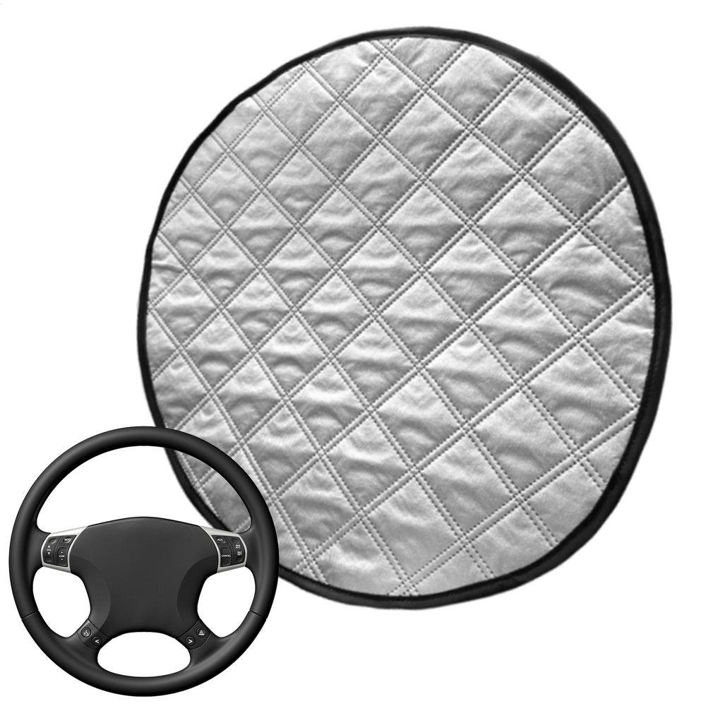 Anti Heat Steering Wheel Cover Automotive Steering Wheel Shield Foldable Protector Sunblocker For Hot Weather Summer Automotive