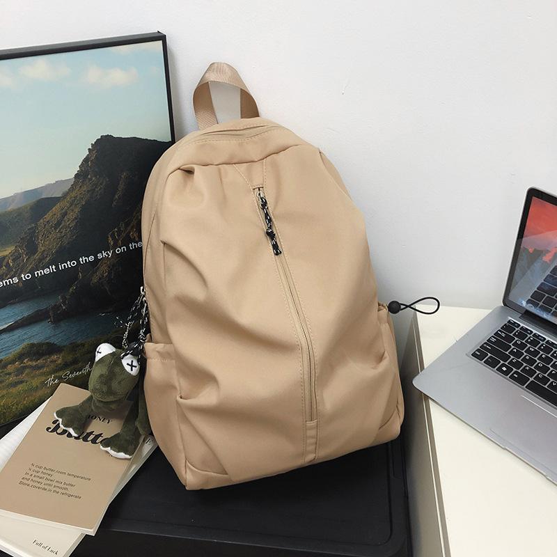 Schoolbag, high school student backpack, men's ins, trendy street style, travel bag, Korean style backpack, female college student's simple backpack