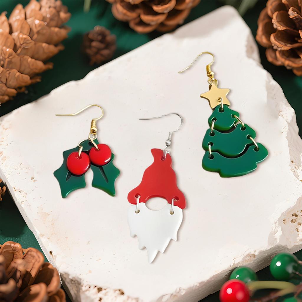 Halloween Thema Ohrringe Form mit Kürbis Geist Design Anhänger Formen Silikon Textur Geeignet für Schmuckherstellung