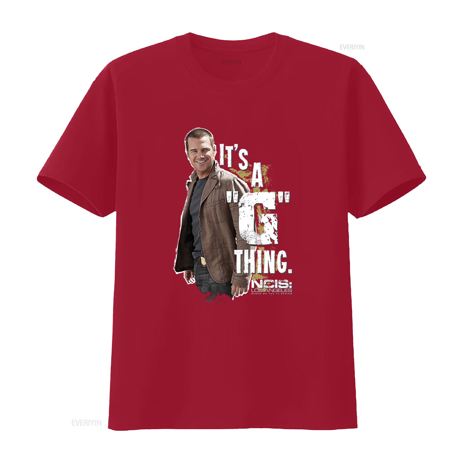 

NCIS Los Angeles G Thing T Shirt for Adult and Child High Quality Print Comfortable Fabric vintage Washed Soft S