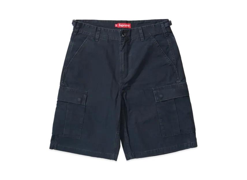 806607 Шорты-карго Supreme (26SS)    Темно-синий 34