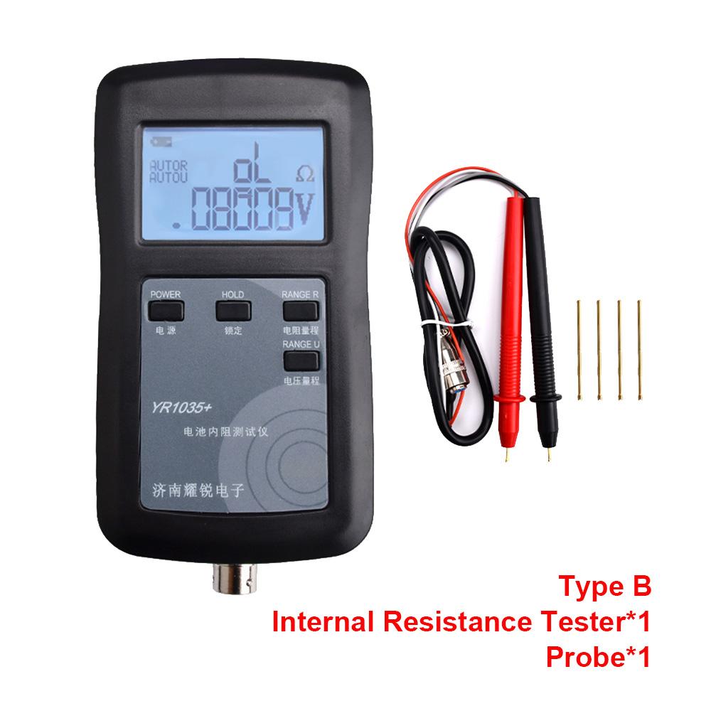 

4 Line YR1035+ Battery Internal Resistance Tester 18650 Battery Voltage Tester 0~100V High-precision Automatic Range Switching