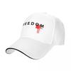 Charlie Kirk Freiheit Großer Amerikanischer Patriot Baseballkappen Snapback Baseballmützen Atmungsaktiv Lässig Kappe Outdoor Unisex