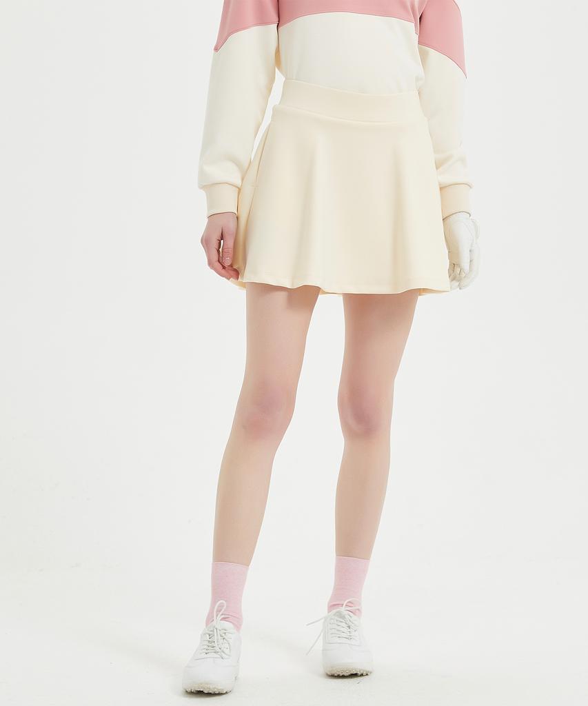 I Parka Rosé Wappen Flare Skirt