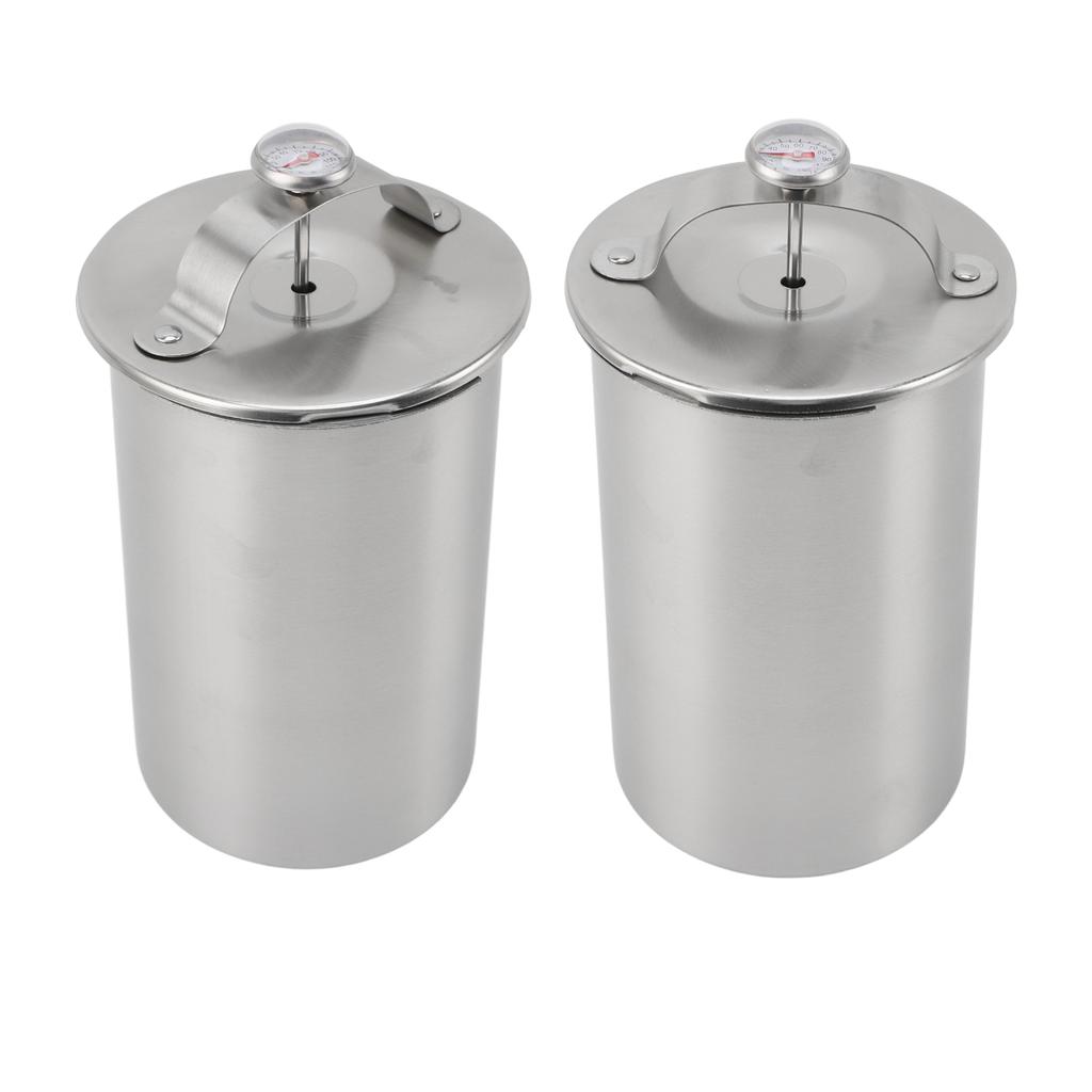 Prensa para Carne de Acero Inoxidable Fácil de Usar Fabricante de Carne para Delicatessen con Termómetro Herramientas de Cocina