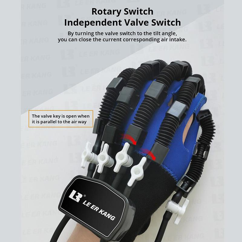 Intelligente Rehabilitationsroboter-Handschuhe, Ausrüstung, Handfunktion, Rehabilitation, Training, Massage, Geschenk zur Genesung nach Operationen
