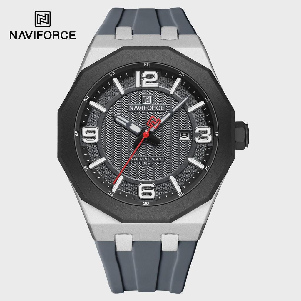 Luxury Men's Business Watch Waterproof Sports Quartz Clock Silicone Strap Men Wristwatches