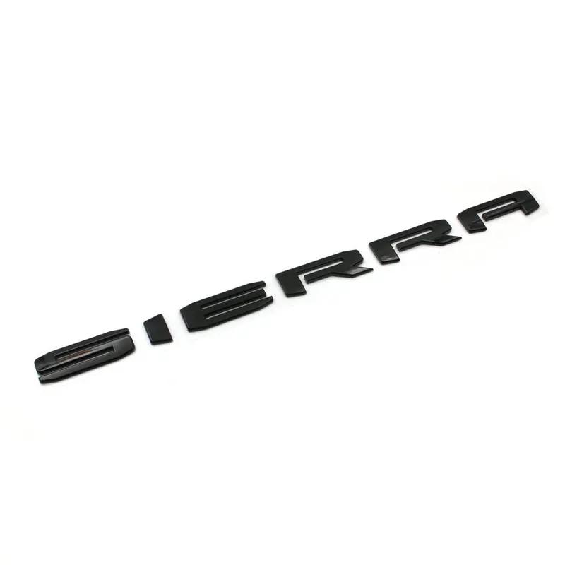 SIERRA new old letter logo car stickers for GMC sierra original rear boot label trunk modified Accessories decoration decals