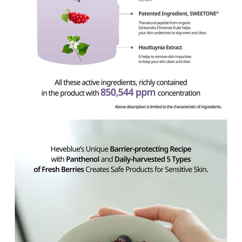 HEVEBLUE - Penta Berry Panthenol Repair Peel Pad