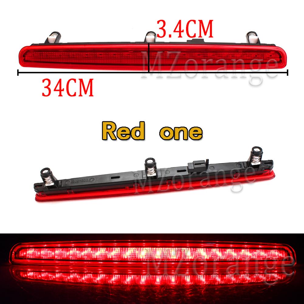 

Светодиодные стоп-сигналы высокого уровня для замены на Volkswagen Multivan T5 2003-2015 с красными линзами, задние стоп-сигналы 7E0945097A красный