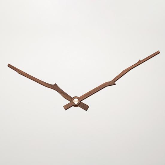 2Pcs/Set Clock Pointers Solid Wood High Torque Repair Parts DIY 12/14 Inch Wall Quartz Clock Hands for Home