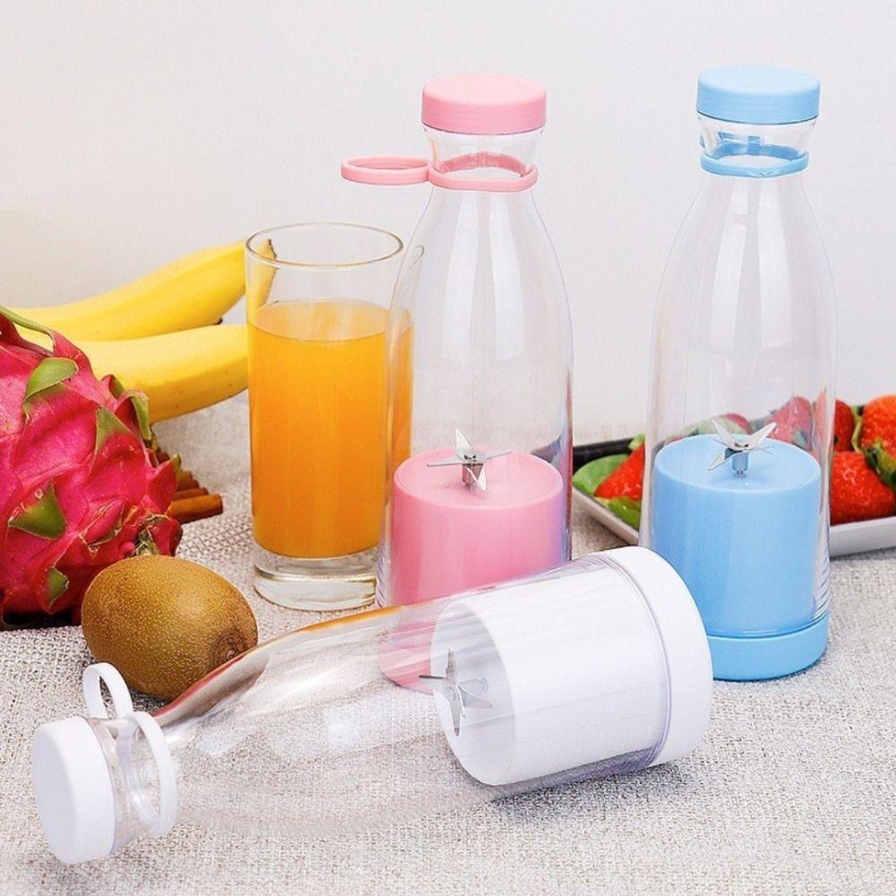Rechargeable Electric Fruit Blender 420ML Juicers Bottle Practical Smoothie Maker Travel