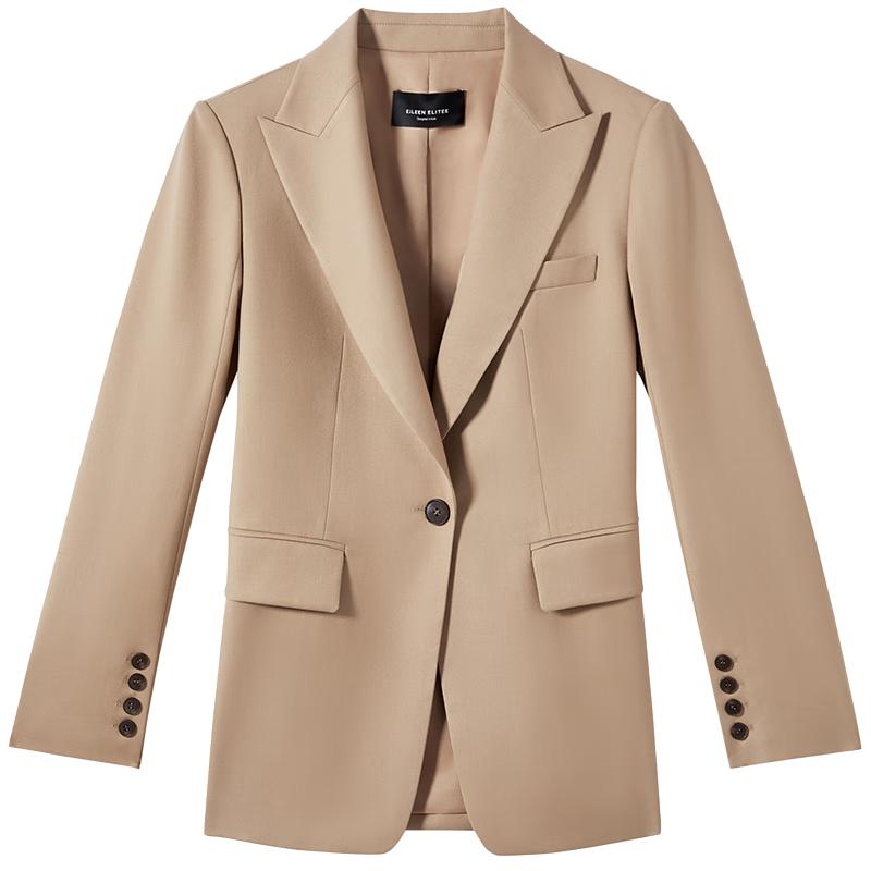 

EiLEEN ELITEE One-Button Blazer L