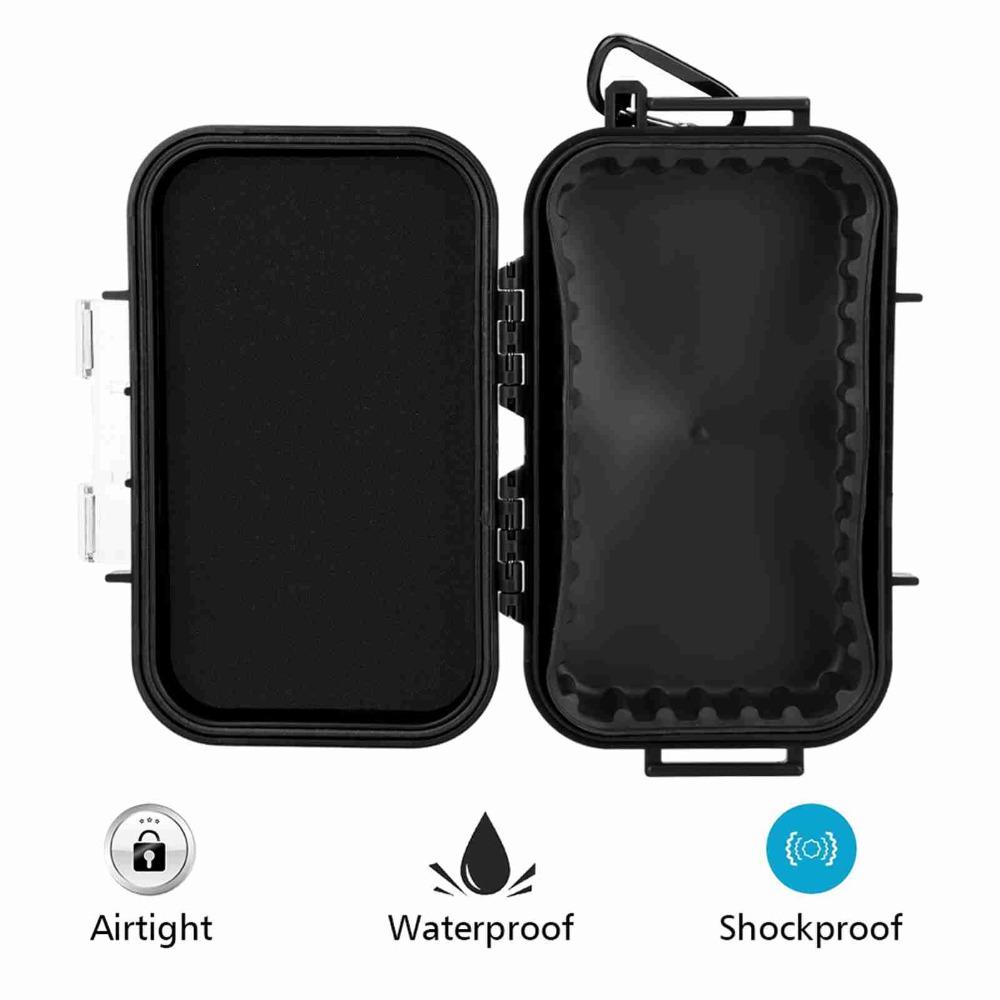 ABS Dry Box Hard Shell Airtight Container Durable Shockproof Case Camping