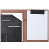 A4 Business Folder Leather Signing This Contract Clip Data Book File Storage Premium Durable Quality Useful Practical