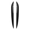 2010 To 2018 For Volkseagen VW Touareg Eyelid Front Headlight Cover Eyebrow Trim Sticker Head Lamp Hihg Quality ABS Glossy Black