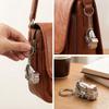 Compact 9.7cm Engineering Vehicle Keyring High Grade Alloy Craftsmanship For Practical And Decorative Use