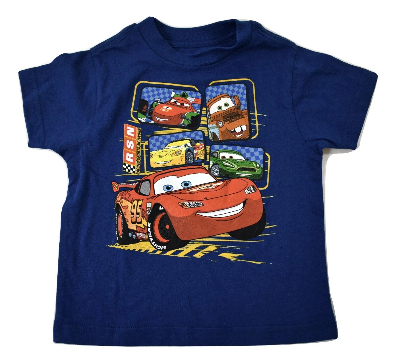 

Disney Pixar Cars Infant RSN Racing Sports Network Shirt New Size 18 Months S