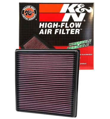 Engine Air Replacement Filter for V6 K&N Filter High-Performance, Premium, Washable, 2011-2018 Dodge/Chrysler/Fiat (Journey, Avenger, JCUV, 200,