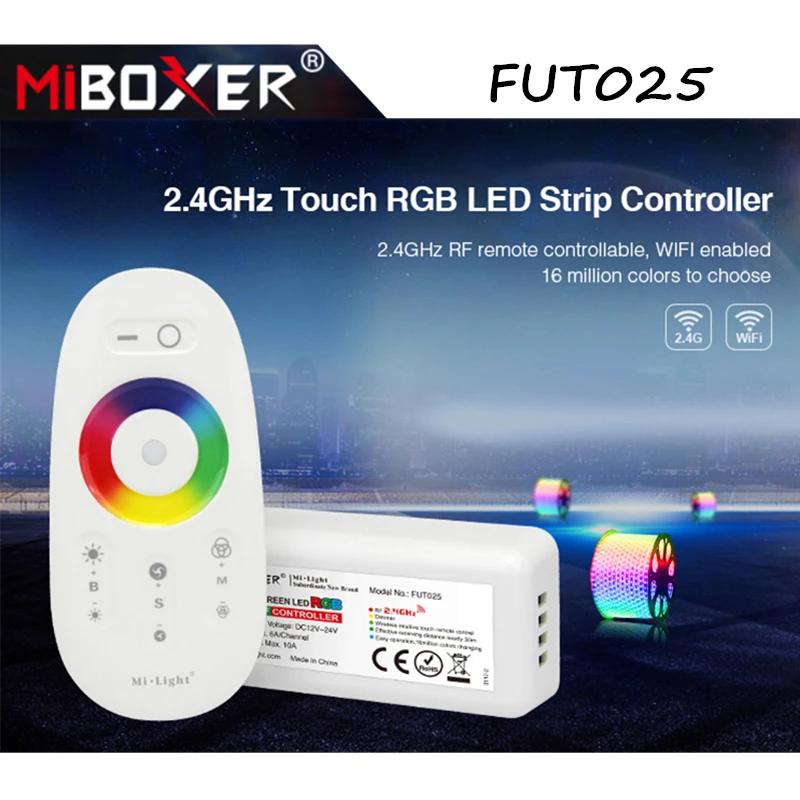 Miboxer FUT020 FUT021 FUT022 FUT025  FUT027 FUT028 LED Strip Controller 2.4GHZ Touch RGB RGBW Dual White Single Color LED Dimmer
