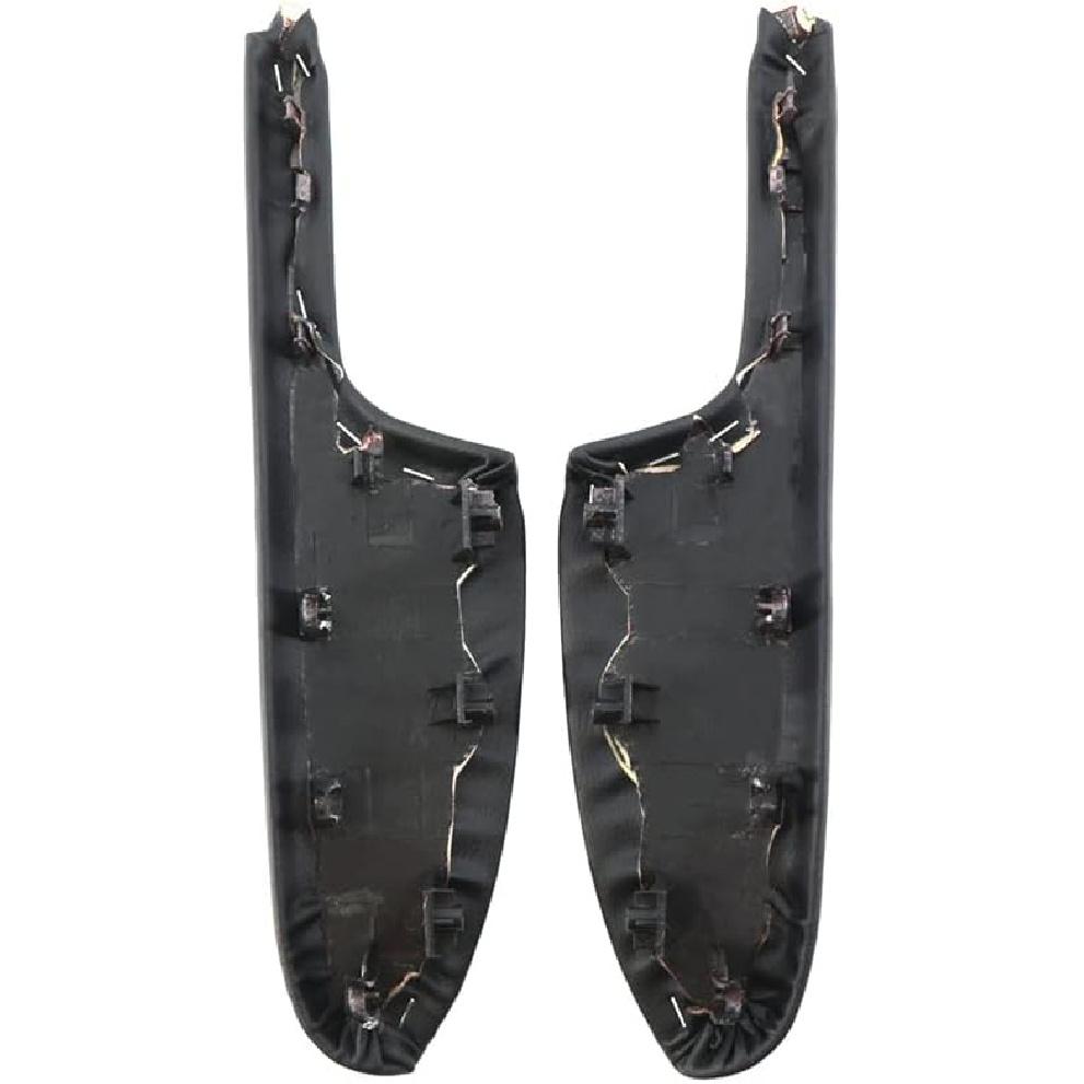 BlackCar Türgriff-Abdeckung für die hintere linke und rechte Tür, Armlehnen-Abdeckung für die hintere Türverkleidung, Kompatibel mit Honda Accord 2013-2017