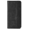 For TCL 501 Leather Case Magnetic Closing Retro Phone Cover with Wallet Stand