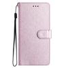 For iPhone 16 Case Silk Texture Leather Phone Cover Wallet with Credit Card Holder