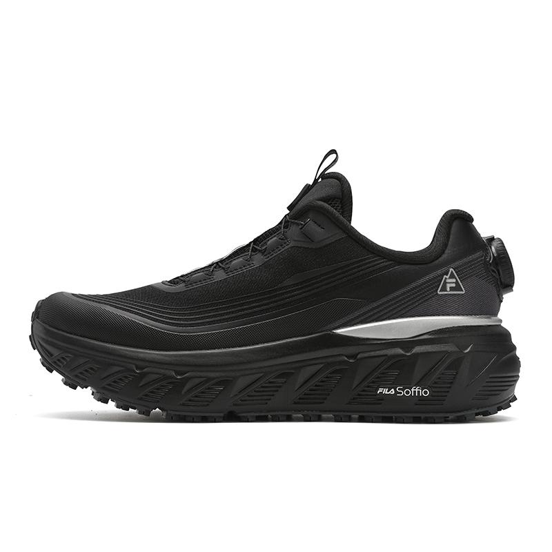 FILA BOA EXPLORER Wear resistant And Lightweight Low top Running Shoes Women s Black A12W511217FAP 37.5