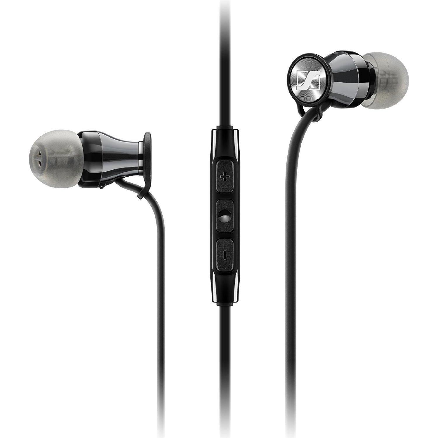 

Sennheiser MOMENTUM In-Ear i Earphones with Remote and Mic for Apple iOS, Black Chrome (M2 IEi BLACK CHROME) [Official Japanese Product]