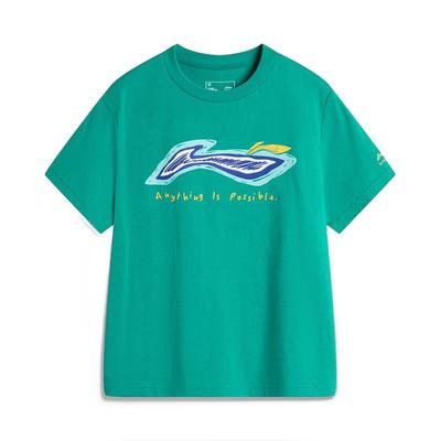 Youth Sweat-Absorbing Casual Round Neck T-Shirt