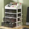 Streamlines Multipurpose Drawer Desktop Cabinet for Organized Study Area and Office Desks Accessory Household Use