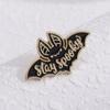 Bat Carton Enamel Lapel Pin Cartoon Metal Brooch Jewelry For Women Men Hat Backpack Bags Badge Pins Kids Gifts