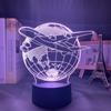 Themed Transportation 3d Led Night Lamp Touch Switch Multicolor Lighting Bedroom