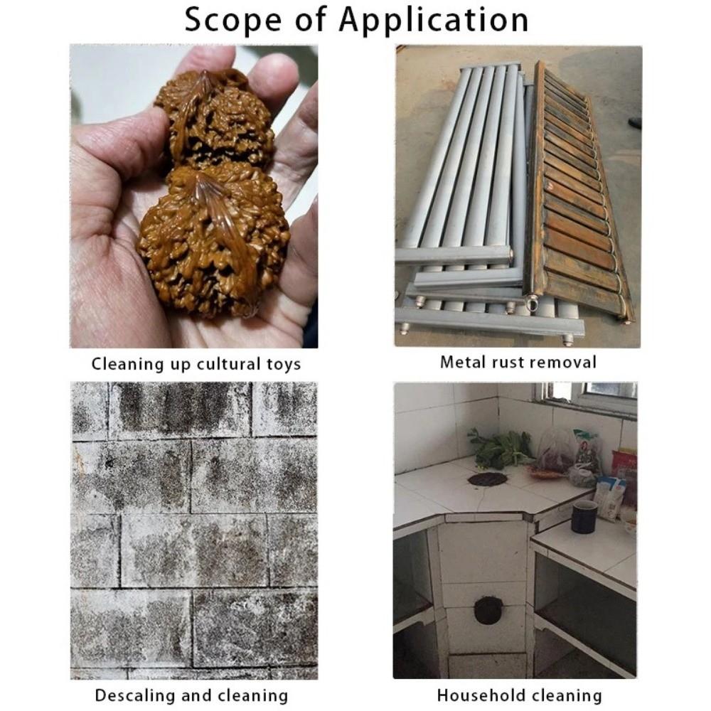 12pcs Wood Handle Wire Cleaning Brush Copper Wire Multi-Surface Cleaner  Industrial Use