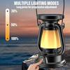 Solar Retro Pferdelampe Campinglampe Aufladen Dekoration Atmosphärenlicht LED Schreibtischlampe Outdoor Camping Barlicht Tischleuchte Laterne Heimdeko