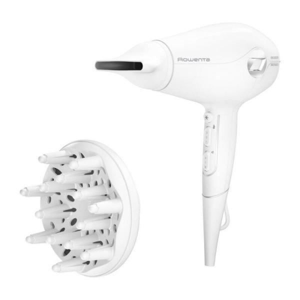 Sèche-cheveux Hybride - Rowenta - CV6130F0 - Volume 3D - Technologie Hybride - Ioniseur D'air