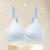 Soft Support Underwear Women Gather To Show Big and Seamless Summer Thin Breathable Collection Sub-breast Breathable Fixed Cup Bra
