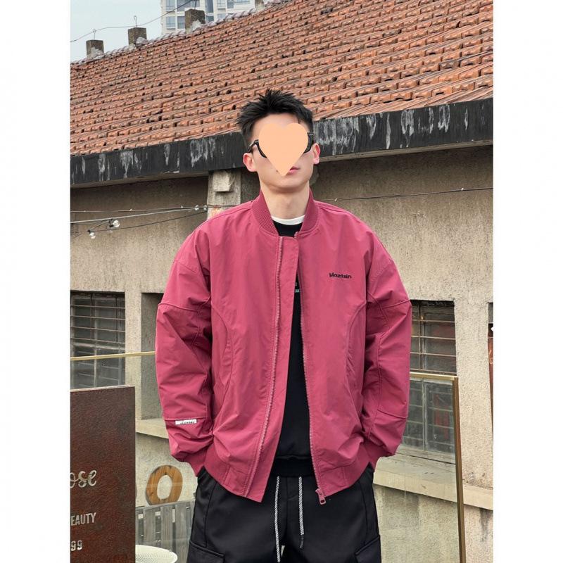 Men's Baseball Jacket Spring Autumn Spring Workwear New Loose Casual Jacket