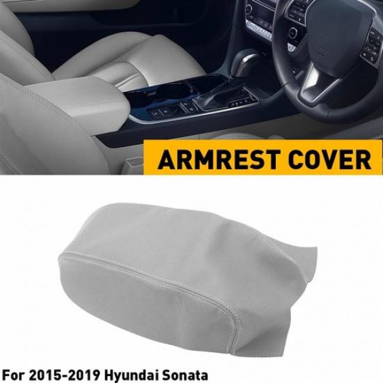 Fit For 2015- Hyundai Sonata Light Center Gray Armrest Console Lid Cover